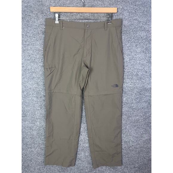 The‎ North Face Mens Convertible Pants Hiking 36 short Perfomance Camping - Picture 1 of 7